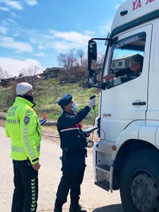 Jandarma’dan trafik uygulaması