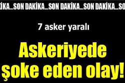 Er eğitim tugayında kavga: 7 asker yaralı...