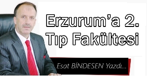 Gazeteci Yazar Esat Bindesen'in kaleminden 'Erzurum’a 2. Tıp Fakültesi…'
