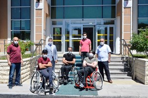 Hollanda’da yaşayan gurbetçilerden engellilere anlamlı destek