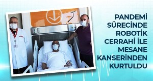 Prof. Dr. Atmaca'dan bir başarılı ameliyat daha...Mesane kanserinden kurtuldu