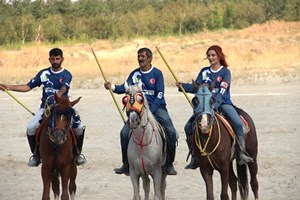 Erzurum’da Kanuni Kupası Cirit Müsabakası düzenlendi