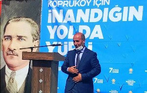 AK Parti Köprüköy İlçe Başkanlığına Rıdvan Aras getirildi
