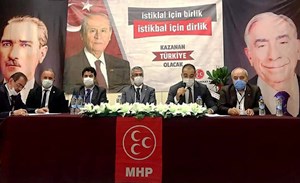 Naim Karataş, yeniden MHP Erzurum İl Başkanı seçildi