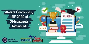 Atatürk Üniversitesi, ISIF 2020’yi 5 Madalyayla Tamamladı