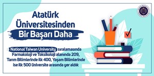 Atatürk Üniversitesi’nden bir başarı daha