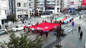 Azerbaycan’a destek için yürüdüler