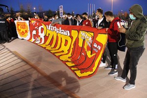 Galatasaray kafilesi Erzurum’da