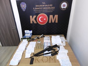 Erzurum’da tefeci operasyonu: 3 tutuklama