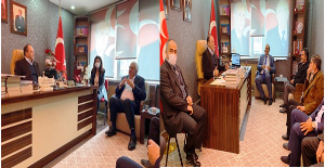 MHP İl Başkanı Naim Karataş’a tebrik ziyareti