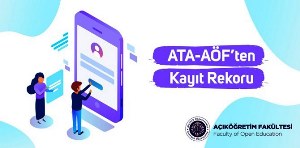 ATA-AÖF’ten kayıt rekoru