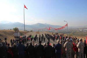 Aziziye Destanının 143’üncü yıl dönümünde şehitler tabyalarda anıldı