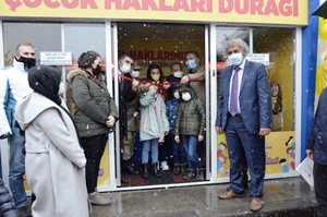 Erzurum’da 'Çocuk Hakları Durağı' açıldı