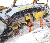 Erzurum'da Otobüs Devrildi: 4 Ölü 24 Yaralı Var