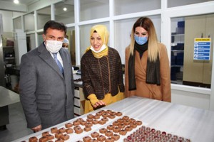 Dünyanın en lezzetli çikolata atölyesi Erzurum'da kuruldu