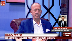 İl Sağlık Müdürü Dr. Bedir ‘Erzurum’da aşı çalışmaları aksatılmadan yürütülüyor’
