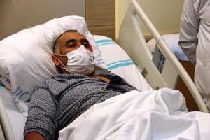 Erzurum’da pandemi sürecinde ilk defa yurt dışından gelen hasta ameliyat edildi