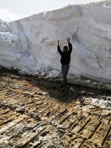 Erzurum'da 10 köy kar esaretinden kurtuluyor