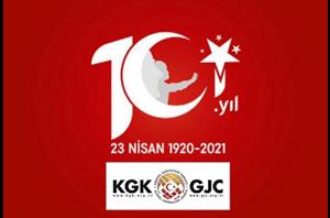 KGKGenel Başkanı Dim: '23 Nisan 101 yıllık onur ve gururumuz'