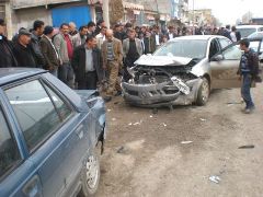 Horasan'da Trafik Kazası: 2 Yaralı Var...
