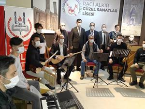 “1000 Meslek Lisesi Sanatsal Etkinliklerle Buluşuyor” projesi Erzurum’da başarıyla tamamlandı
