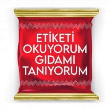 Etiketi okuyorum gıdamı tanıyorum