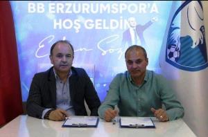 BB Erzurumspor’da Erkan Sözeri dönemi başladı