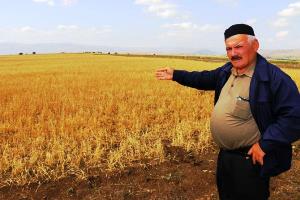 Erzurum’da dolu ve sel tarlaları vurdu