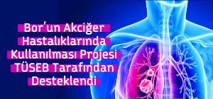 Bor’un akciğer hastalıklarında kullanılması projesi Bor’un akciğer hastalıklarında kullanılması projesi TÜSEB tarafından desteklendi