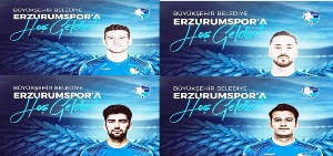 BB Erzurumspor transferin son gününde 4 futbolcuyu birden kadrosuna kattı