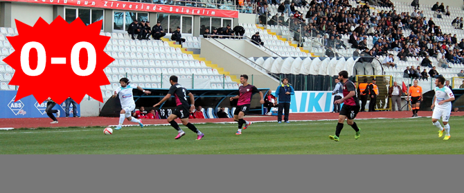 Büyükşehir Belediyespor 1 Puana Razı Oldu