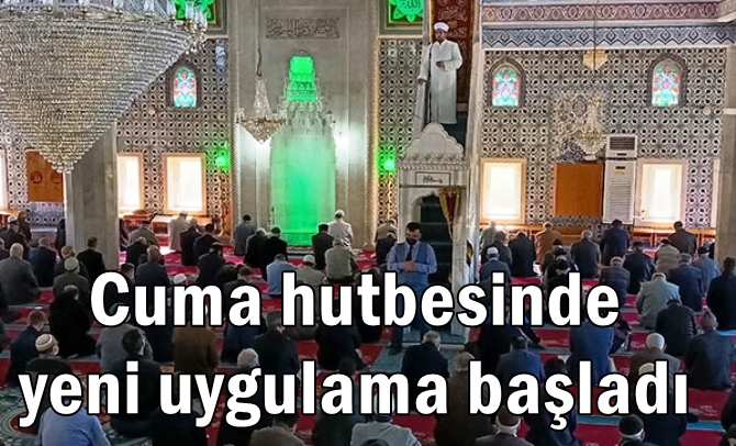 Cuma hutbesinde yeni uygulama başladı! 9 ay eğitim aldı, imam ve...