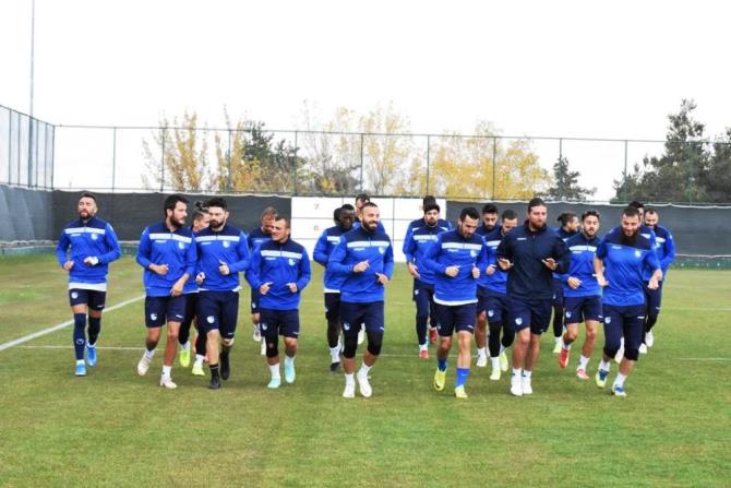 BB Erzurumspor Altınordu mesaisini sürdürdü