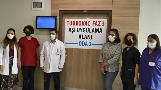 Erzurum’da yerli aşı Turkovac'ın Faz-3 çalışması başladı