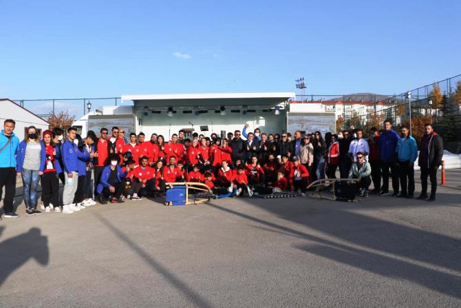 Tekerlekli kızak yarışları Erzurum’da nefesleri kesecek