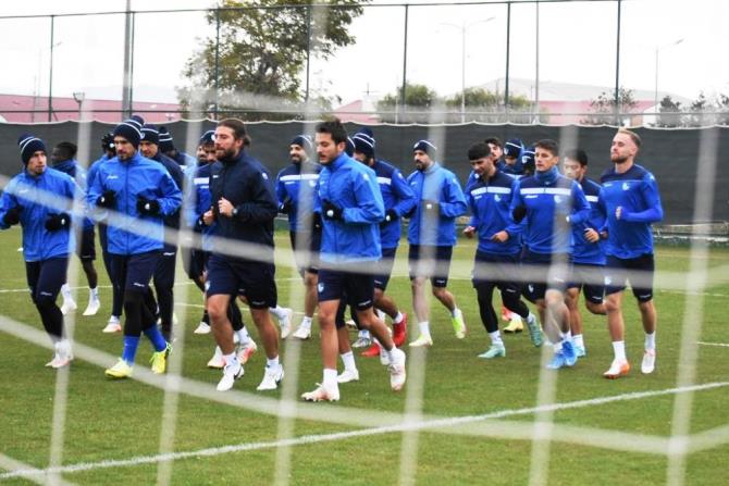 Erzurumspor Nazilli maçı hazırlıklarını tamamladı