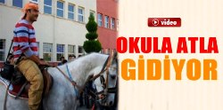 Öğretmenin at sevgisi okula taştı...