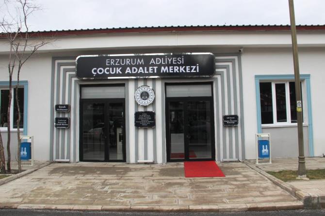 Türkiye’de ilk olan Çocuk Adalet Merkezi Erzurum’da hizmete açıldı