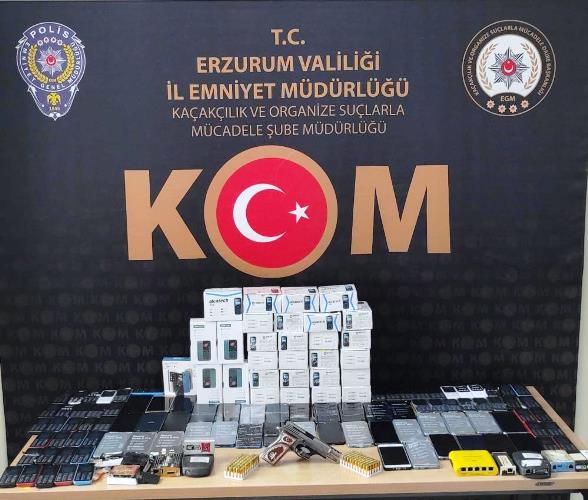 Erzurum polisi asayiş uygulamalarında 36 olayı aydınlattı