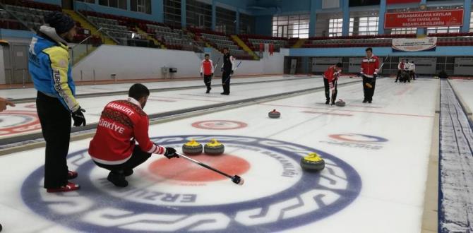 Curling Milli Takımı Erzurum’da kampa girdi