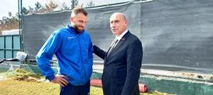 Öztürk Erzurumspor antrenmanında