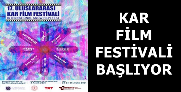 KAR FİLM FESTİVALİ BAŞLIYOR