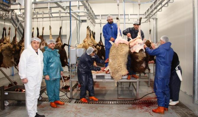 Oltu Cağ Kebap Fabrikası deneme üretimine başladı