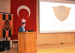 Erzurum Yolspor Kulübümüz Genel Kurulu yapıldı...Ahmet Ziyattin ERDEM yeniden seçildi