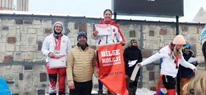 Okullar arası kayak sporları yarışmasında Bilge Koleji damgasını vurdu