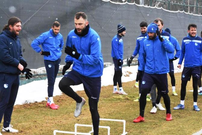 BB Erzurumspor, Bursaspor maçının hazırlıklarını tamamladı