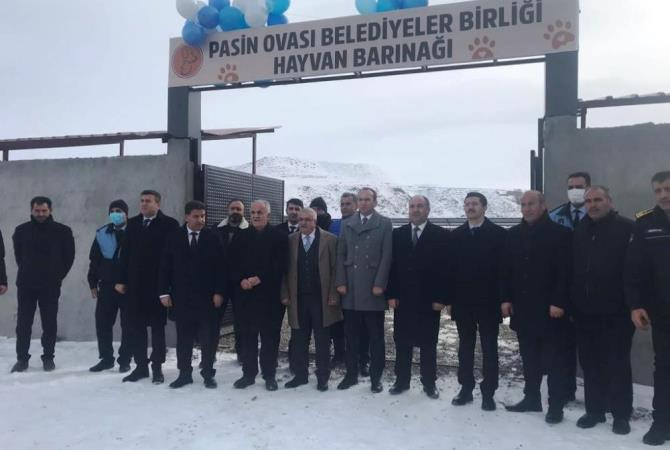 Pasin Ovası Belediyeler Birliği Hayvan Barınağı açıldı