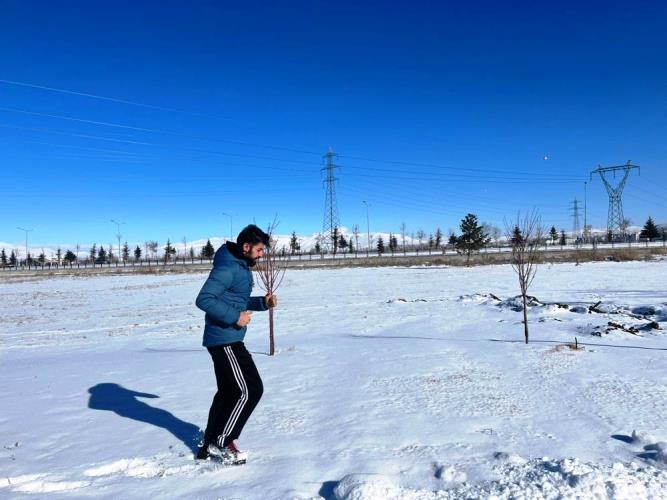 Soğuk hava egzersiz için avantaj