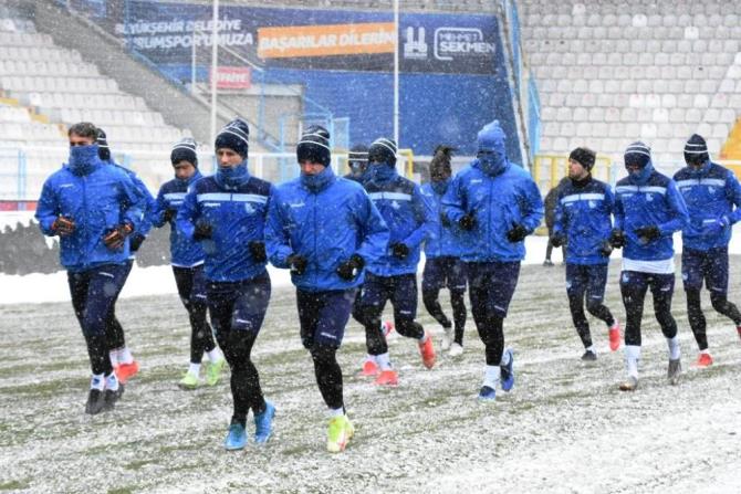 BB Erzurumspor’da Bandırmaspor maçı hazırlıkları sürüyor