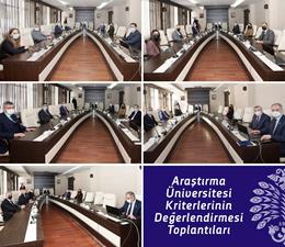 “Yeni Nesil Üniversite Tasarım ve Dönüşüm Projesi” Araştırma Üniversitesi misyonuna göre revize edildi